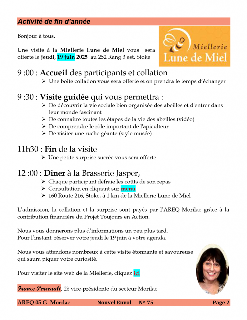 Visite à la Miellerie Lune de Miel